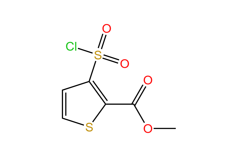 3-氯磺酰基-2-噻吩甲酸甲酯